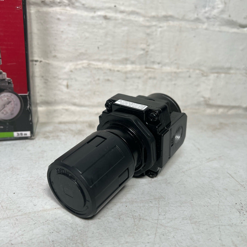 Husky 3/8 in. High Performance Air Regulator, 0-150 PSI, MISSING GAUGE