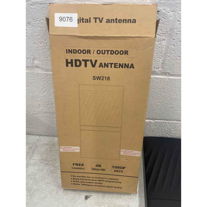 2000+ Miles Indoor/Outdoor HDTV Antenna SW218-HD005, HDTV Digital,4K Ultra HD