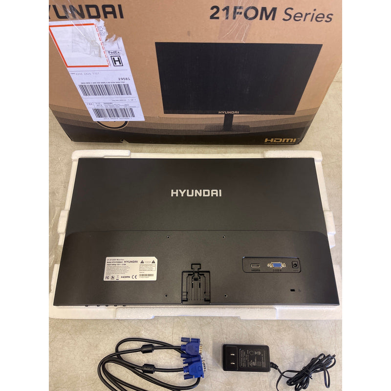 HYUNDAI  21.5" Monitor FHD 1920 x 1080 75 Hz Monitors LED Flat Panel 16:9 Ratio
