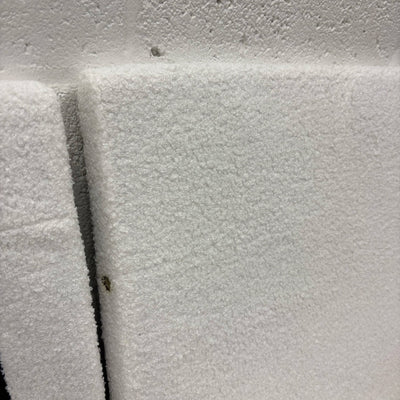 VINGLI Modern Accent Chair Brown Rubber Wood Frame & Lumbar Pillow - Fuzzy White