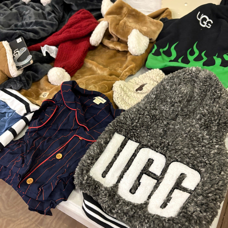 Lot-of-28 Pet Clothes Mixed Size, Dog Rain Jackets, Warm & Soft Sweaters& Shirts