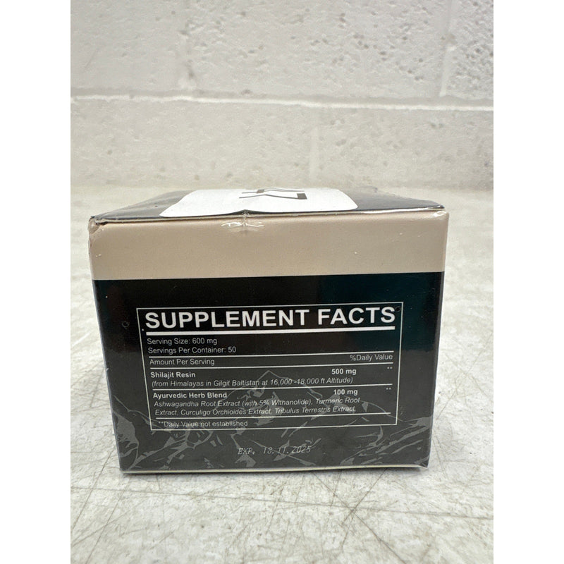 Shilajit Essential Extract 1.76 oz. Natural Mineral Resin Dietary Supplement