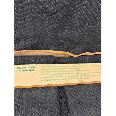 Window Visors Rain Guards Ford Fusion 2013-2020 Tape on Window Wind Deflectors