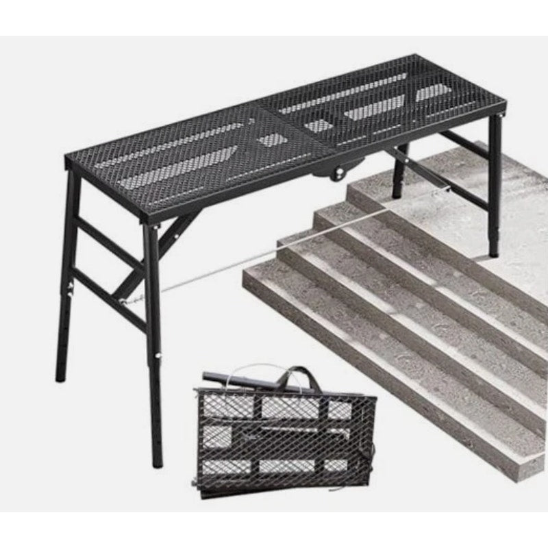 DaoLift Heavy Duty Scaffolding Platform 15.75"x70.87" Folding CAP 660lb 31-46" H