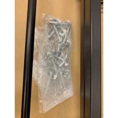 FLEXIMOUNTS Garage Lifting Storage Rack, 4x4' Metal 300lbs MISSING HARDWARE