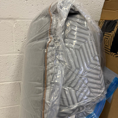 BedStory Firm Mattress Topper (Full) 3in Memory Foam; Removable Cover - Gray