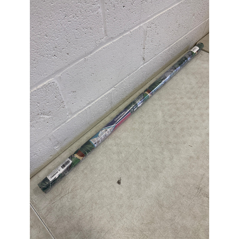 Window Privacy Film w Installation Tools Leafy Wonder Rainbow 45.2 x 157.4 in