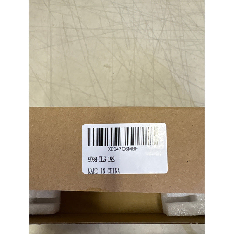 6-Pack Goo-Ki 7-1/2" Hole Center Cabinet Pulls Light Brushed Brass, Hardware