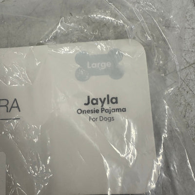 Koolaburra UGG Pet Jayla 1-Pc Pajama Dog Jacket 17-18" Collar, Tree Design Large