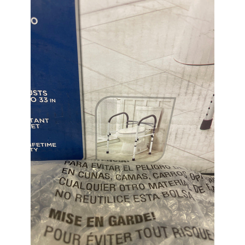 Barra de seguridad para baño Glacier Bay, 58 cm de ancho y 68 a 84 cm de alto FGB369GB