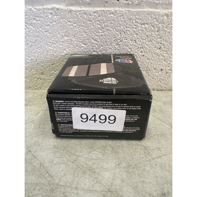 Carquest Professional Platinum Brake Pads w Hardware, Ceramic, Rear - PXD1393H