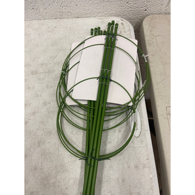 Pack-of-16 24" Trellis Tomato Cages, Worth Garden Plant Support, Climbing Plants