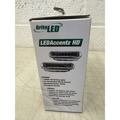 BriteLED LEDAccentz HD Plug & Play LED Driving/Fog Light Kit Car Lights - 71308