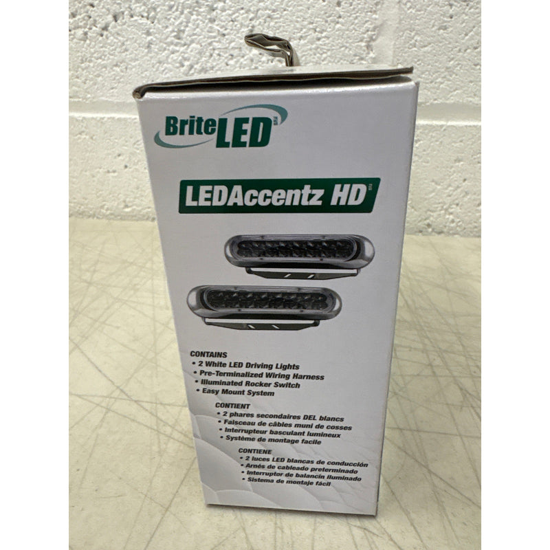 BriteLED LEDAccentz HD Plug & Play LED Driving/Fog Light Kit Car Lights - 71308