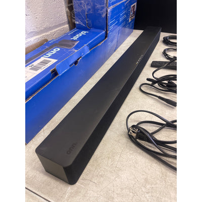 Onn. 32" 2.1 Soundbar w 2 Speakers & Wireless Subwoofer, Bluetooth, 480W, Read