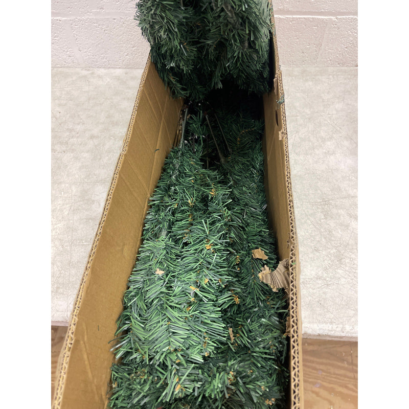 70" Artificial Christmas Tree, Holiday Decor, Seasonal Fake Tree with Ornaments