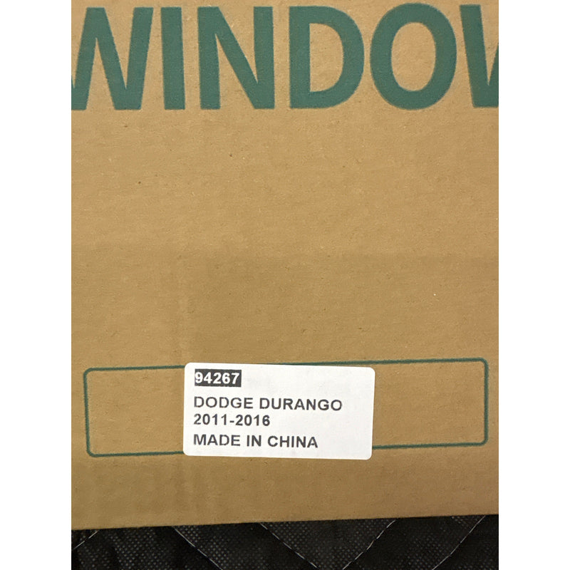 Window Visors Rain Guards Dodge Durango 2011-2016 Tape on Window Wind Deflectors