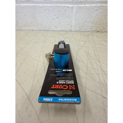 CURT Right-Angle Trailer Hitch Lock, 5/8-Inch Pin, Fits 2 or 2-1/2-Inch Receiver