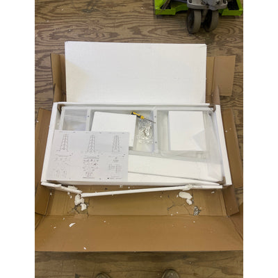 Tribesigns 5-Tier Corner Shelves 70" Tall Corner Ladder Shelf Bookshelf White