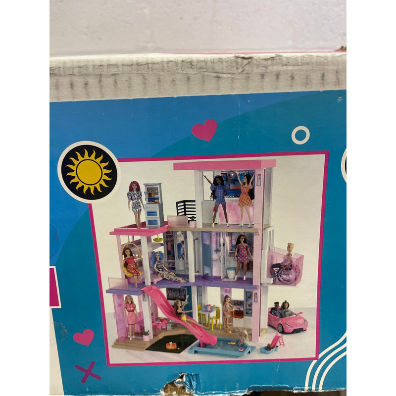 Barbie Dreamhouse 3.75-Ft Dollhouse With Pool, Slide, Elevator, Lights & Sounds