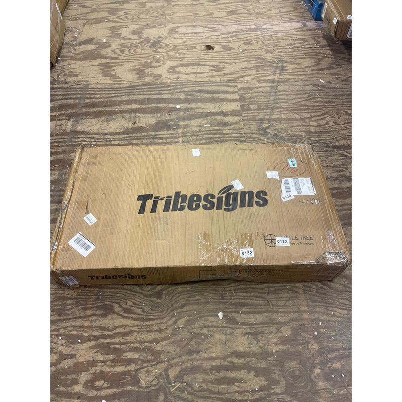 Tribesigns 2 Person Desk, Double Office Desk for Two People, Face to Face, Brown