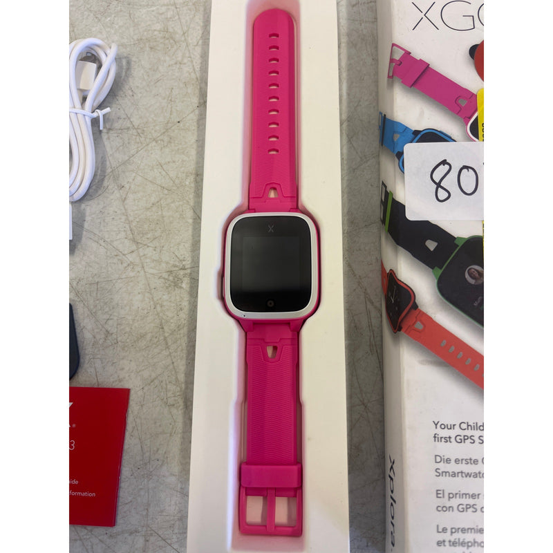 Xplora XGO3 Kids Smart Watch Cell Phone GPS Tracker - PINK, Bundle