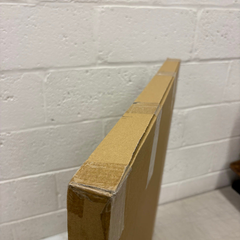 Cumbor 29.7-46" Wide Baby Gate Self Closing Dog Gate Pressure Mounted - Brown