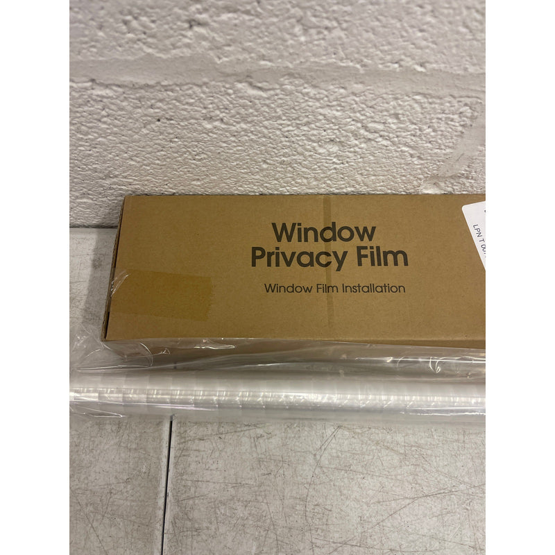 Window Privacy Film Frosted Glass Static Clings, 35.4 x 78.7 Inch Pure