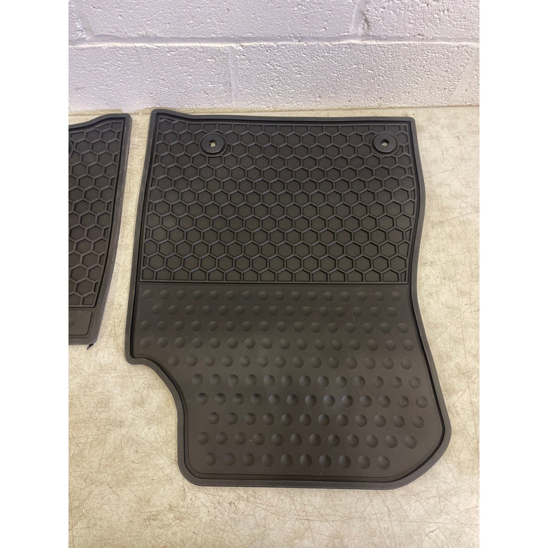 Rubber Car Floor Mats All-Weather Custom Fit for 2016-2024 Dodge Durango 2-Row