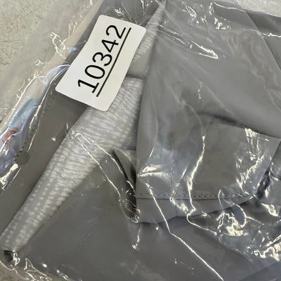 Koolaburra by UGG Pet Reversible Raincoat w Hood, Dog 15-16" Collar, Gray Medium