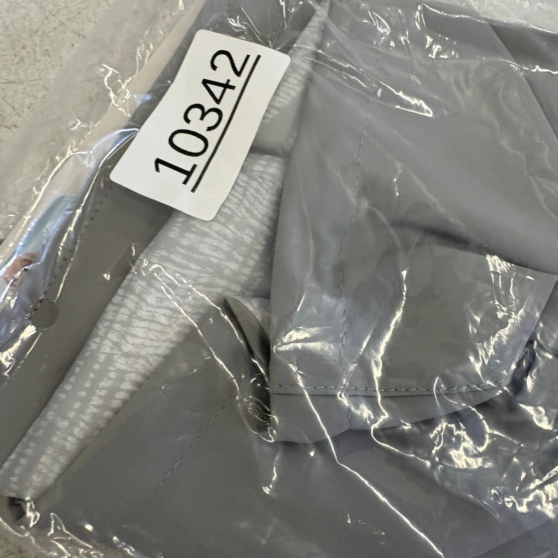 Koolaburra by UGG Pet Reversible Raincoat w Hood, Dog 15-16" Collar, Gray Medium