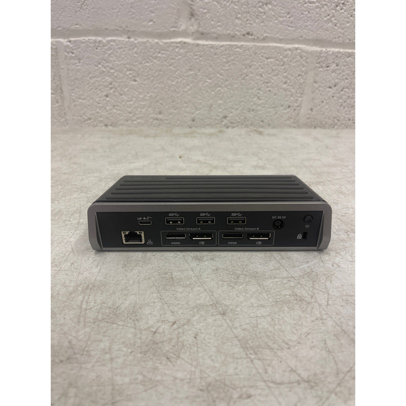 Estación de acoplamiento universal para portátil Targus USB-C con doble vídeo 4K y carga de audio USB