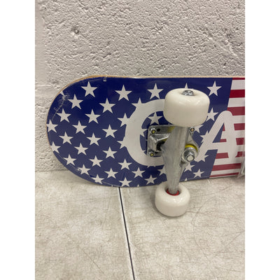 Capark Skateboard 31 Inch Pro Complete Set 7 Layer Canadian Maple Concave - Flag