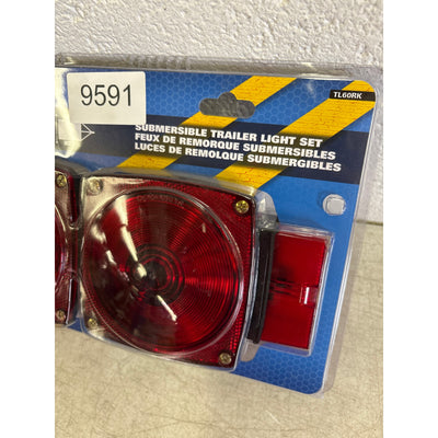 Optronics Red Submersible Combination Tail Light Kit, Acrylic Lens, Auto, TL60RK