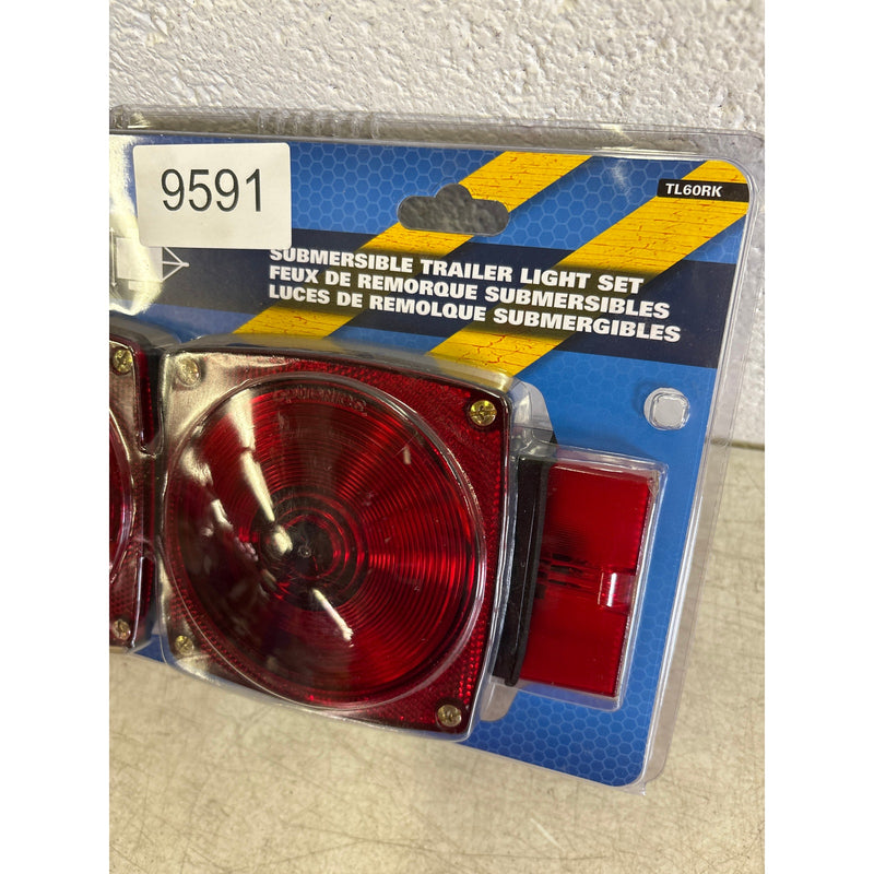 Optronics Red Submersible Combination Tail Light Kit, Acrylic Lens, Auto, TL60RK