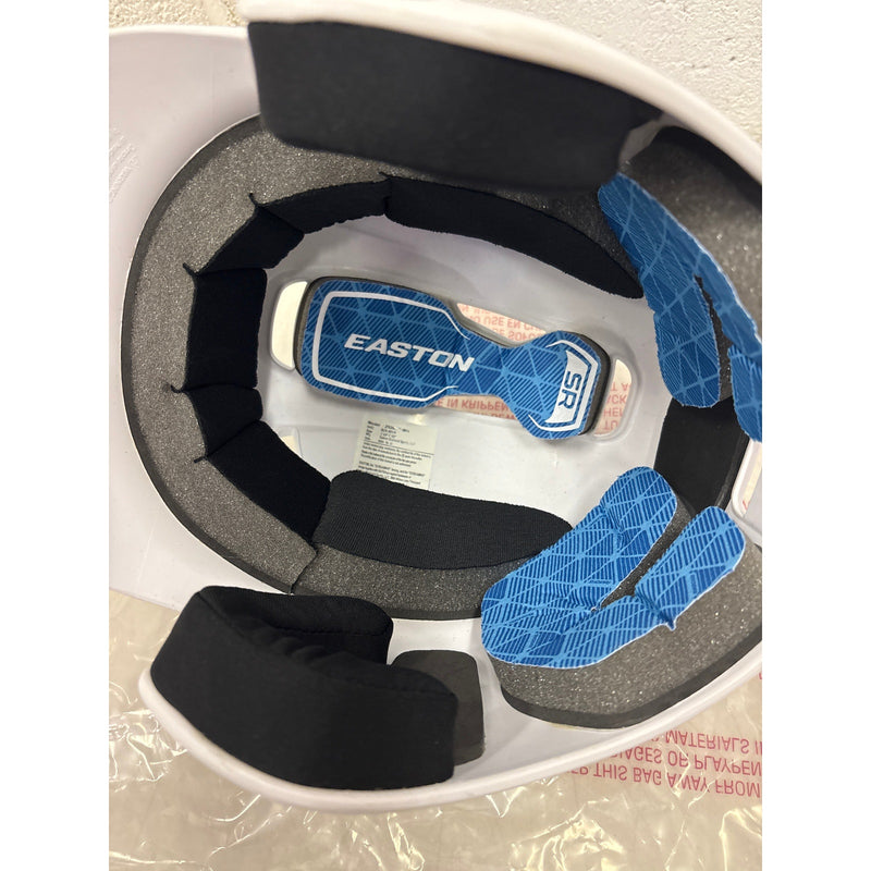 Easton Z5 2.0 Helmet Matte White Size Senior 7-1/8" - 7-1/2", Baseball Helmet