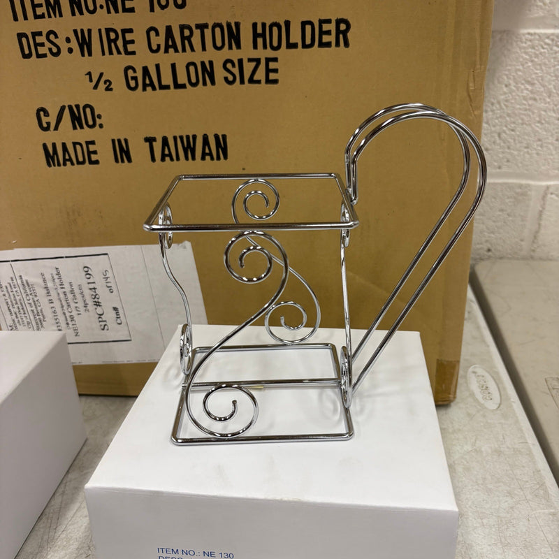 PACK-OF-24  1/2 Gallon Milk Carton Holder Easy Grip Holder Makes Pouring Easy