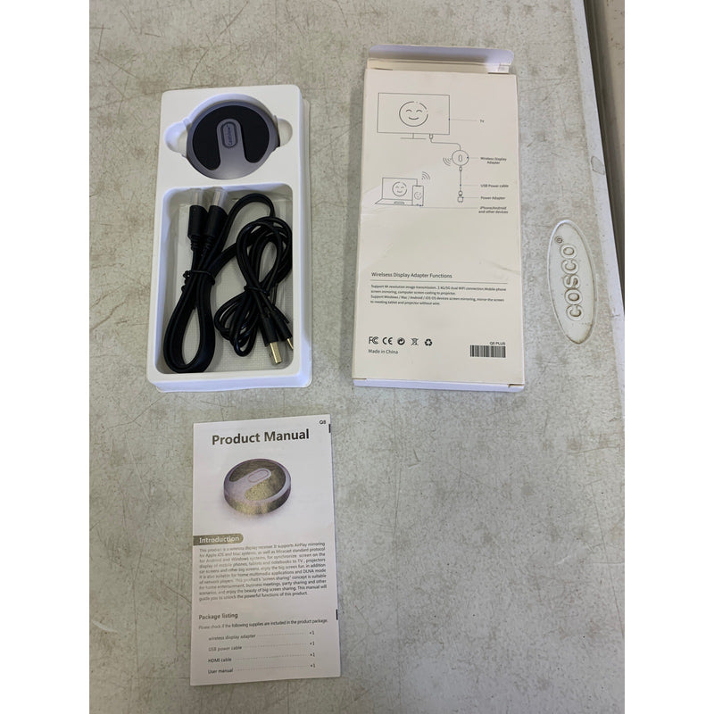 5g+2.4g Dual Band Wireless Display Adapter Wireless Connection Stable Signal