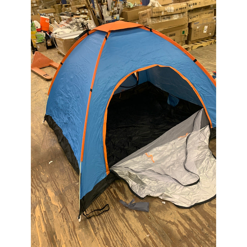 Fangxing Outdoor POP UP TENT ORANGE AND BLUE 5.5&
