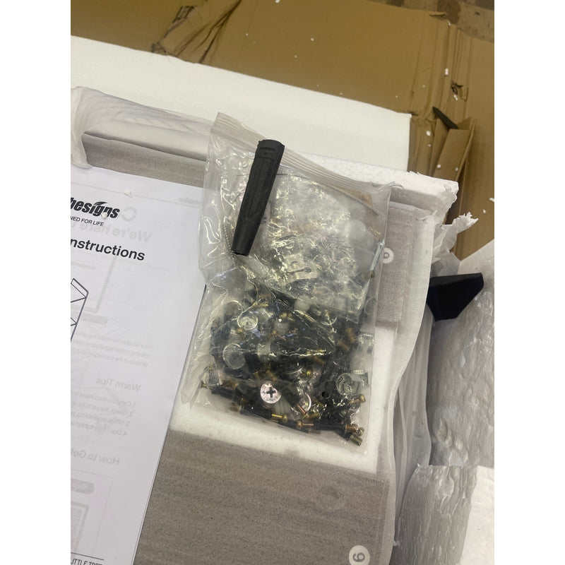 Tribesigns Wood Bookcase, 72" x 35" x 12" Bookshelf with 6 Storage Shelves Brown