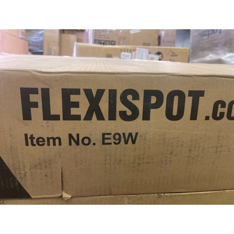 FlexiSpot Essential Standing Desk 48" x 24" Electric Height Adjustable White E9W