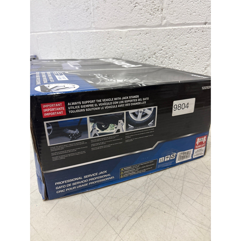 DieHard 2.5 Ton Floor Jack, Lifting Range 5.32" to 15.23", w Casters- 1225DHP