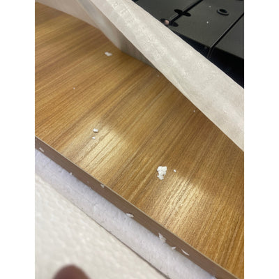 Tribesigns Rectangular Dining /Kitchen Table 78"x30"x28" 6-8 People Wood & Black