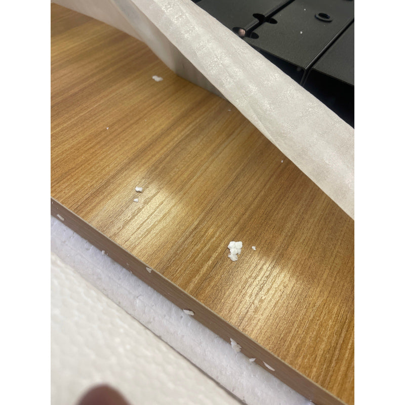 Tribesigns Rectangular Dining /Kitchen Table 78"x30"x28" 6-8 People Wood & Black