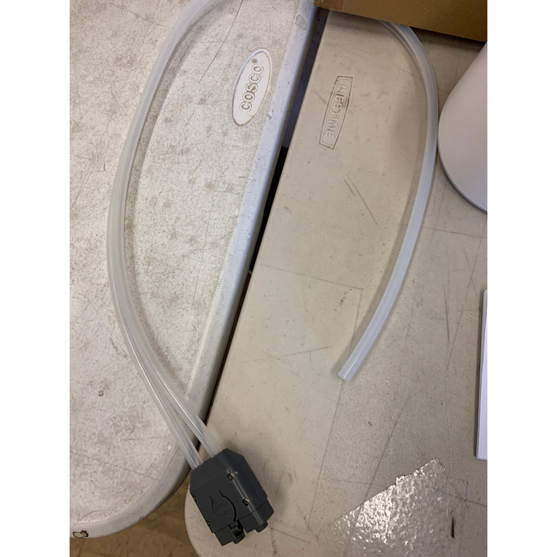 U-BOSS INC Water Heated Mattress Pad for Beds with Timer, Gray, 60" x 70" QUEEN