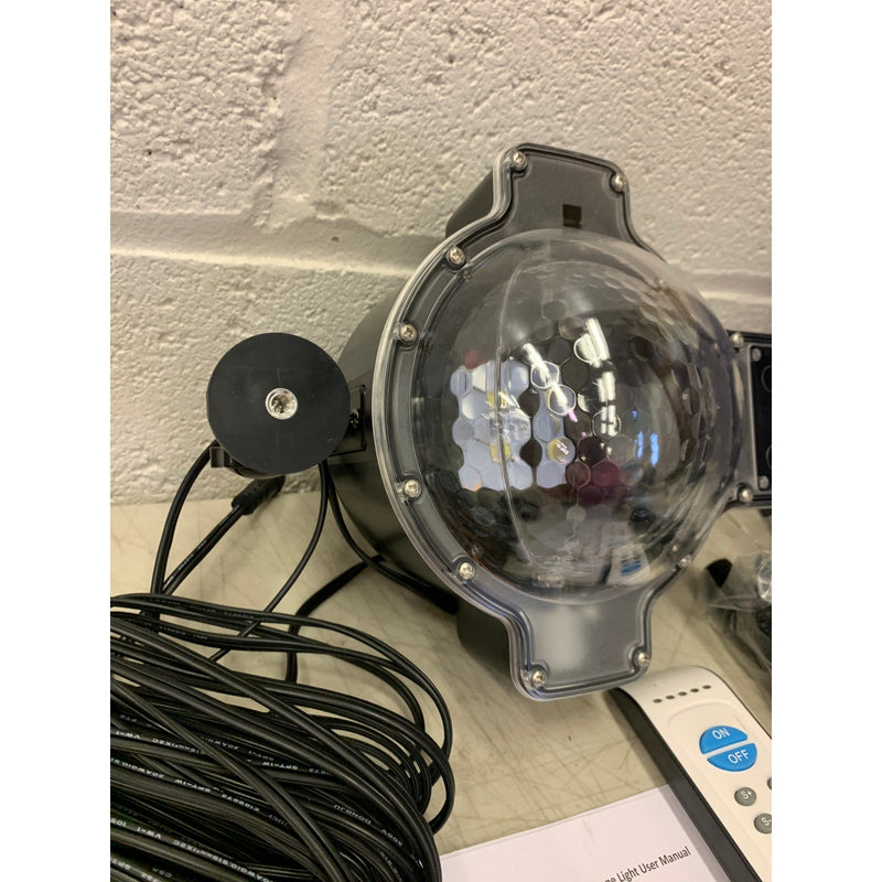 LED Outdoor Waterproof Snow Projector Light W Remote