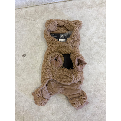 UGG Classic Sherpa Pet PJ's, Hook & Loop Straps, Soft & Cozy, Tan - Small