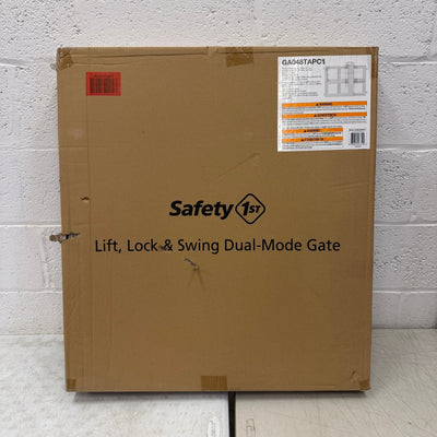 Safety 1st Baby Gate, Pressure Mount Lift, Lock & Swing: Fits 28"-42"- White
