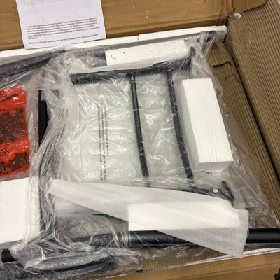 Vingli 3-Piece Dining Set Wooden Table and 2-Chairs w Wine Rack - Black Walnut