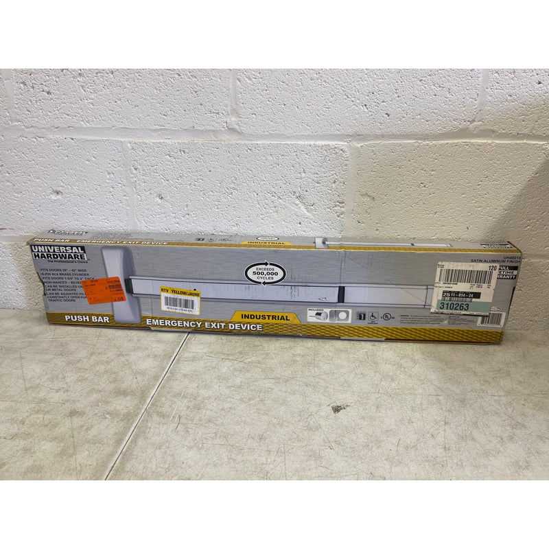 Universal Hardware Commercial Panic Exit Device w 6-Pin SC4 Cylinder & Pull Trim
